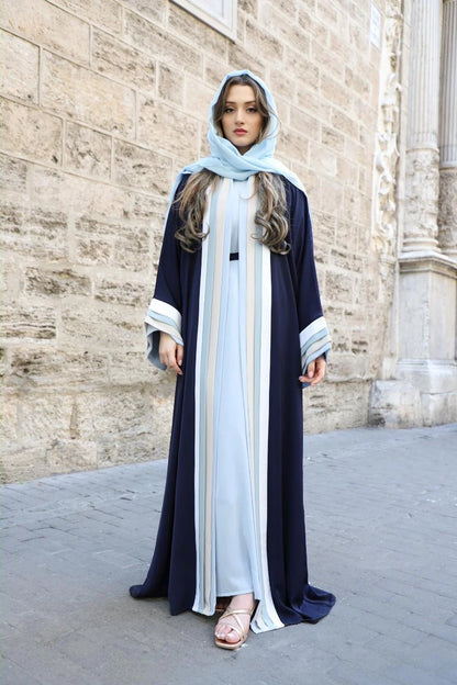 Abaya Set · Navy Blue