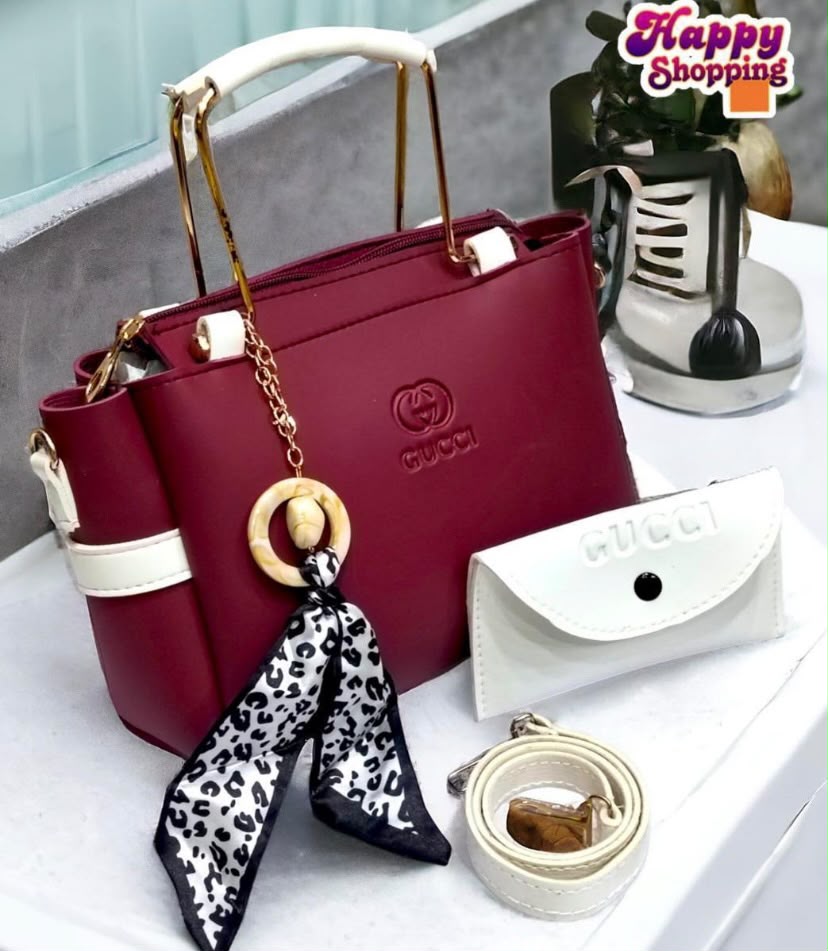 🎀 GUCCI 2Pcs Cross Body Bag For Girls 🎀